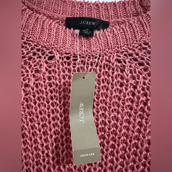 J. Crew Women's Knit Sweater in Rose - Picture 2 of 6
